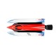 Бесколлекторный катер на радиоуправлении Speedboat (2.4G, 45км/ч, 43 см) - WL915-A-RED