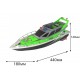 Радиоуправляемый полицейский катер 1:20 2.4G - HT-2875B-GREEN