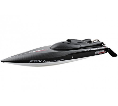 Катер на радиоуправлении c бесколлекторным мотором Flipped Racing Boat (2.4G, до 55 км/ч, 65см) - FT011 Катер на радиоуправлении c бесколлекторным мотором Flipped Racing Boat (2.4G, до 55 км/ч, 65см) - FT011