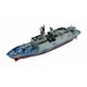 Радиоуправляемый катер фрегат Create Toys - 3318-BLUE