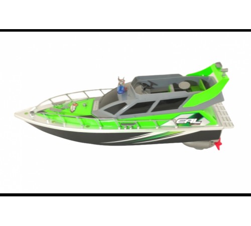 Радиоуправляемый полицейский катер 1:20 2.4G - HT-2875B-GREEN Радиоуправляемый полицейский катер 1:20 2.4G - HT-2875B-GREEN