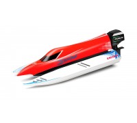 Бесколлекторный катер на радиоуправлении Speedboat (2.4G, 45км/ч, 43 см) - WL915-A-RED
