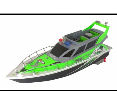 Радиоуправляемый полицейский катер 1:20 2.4G - HT-2875B-GREEN Радиоуправляемый полицейский катер 1:20 2.4G - HT-2875B-GREEN