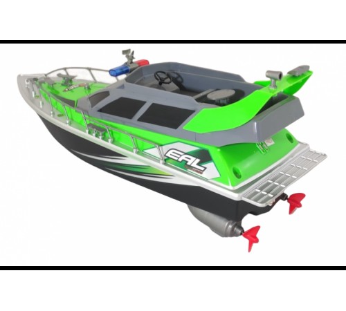 Радиоуправляемый полицейский катер 1:20 2.4G - HT-2875B-GREEN Радиоуправляемый полицейский катер 1:20 2.4G - HT-2875B-GREEN