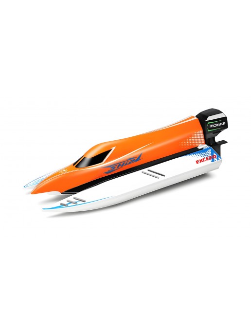 Бесколлекторный катер на радиоуправлении Speedboat (2.4G, 45км/ч, 43 см) - WL915-A-ORANGE