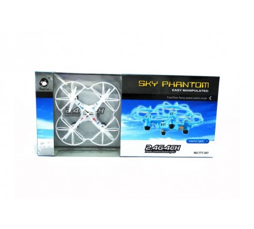 Радиоуправляемый квадрокоптер Happy Cow Sky Phantom RTF 2.4G - 777-367-White Радиоуправляемый квадрокоптер Happy Cow Sky Phantom RTF 2.4G - 777-367-White