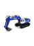 Радиоуправляемый экскаватор 2.4G 11CH 1:18 - HN1558-BLUE