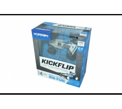 Радиоуправляемая гоночная мини машинка Kick Flip - 777-802(ECX00010)-WHITE