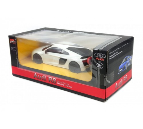 Машинка па пульте управления Audi R8 (1:24, свет фар) - 27057-White