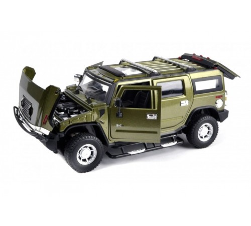 Радиоуправляемый джип Hummer H2 1:24 - 25020A-GREEN