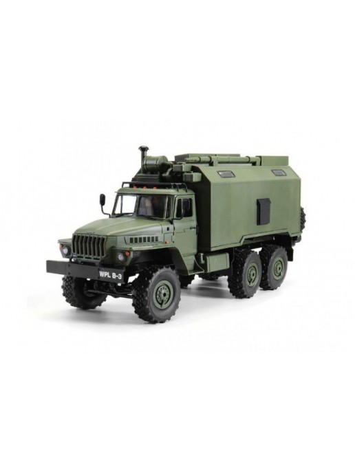 Радиоуправляемый Внедорожник WPL Советский Военный Грузовик Урал 6WD 1:16 2.4G - WPLB-36