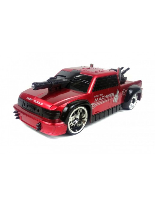 Боевая машинка  Ford F-150 на пульте управления (Свет, звук, 27 см) - 74599-Red