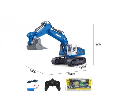 Радиоуправляемый экскаватор 2.4G 11CH 1:18 - HN1558-BLUE Радиоуправляемый экскаватор 2.4G 11CH 1:18 - HN1558-BLUE