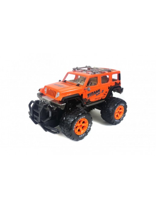 Радиоуправляемая машинка внедорожник Jeep Wrangler Hurricane - W3809-Orange