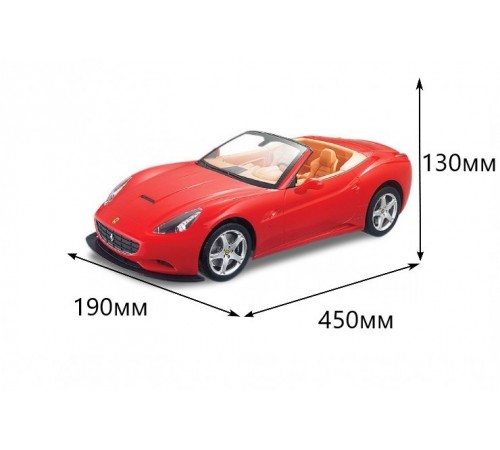 Радиоуправляемая машинка Ferrari California масштаб 1:10 27Mhz - 8231
