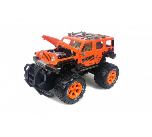Радиоуправляемая машинка внедорожник Jeep Wrangler Hurricane - W3809-Orange