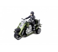 Радиоуправляемый мотоцикл Moto Super Momentum (30 см, свет фар) - YD898-T58-Green