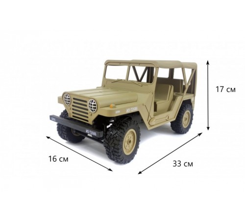 Радиоуправляемый Jeep 1:14 US M151 4WD 1:14 2.4G - BG1522-YELLOW Радиоуправляемый Jeep 1:14 US M151 4WD 1:14 2.4G - BG1522-YELLOW