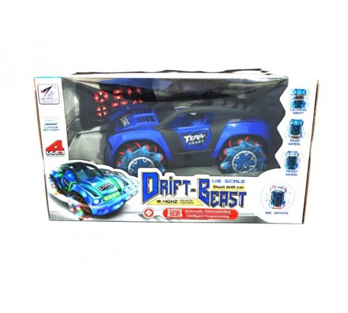Радиоуправляемая машина ZeGan Сrazy Drift 1:16, синий - ZG-C1432-Blue Радиоуправляемая машина ZeGan Сrazy Drift 1:16, синий - ZG-C1432-Blue