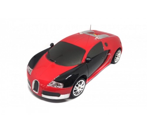 Машинка на дрифте Bugatti Veyron на пульте управления (Полный привод, 17см, 2 комплекта колес) - 666-227-RED