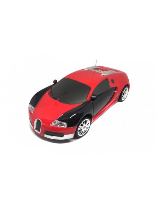 Машинка на дрифте Bugatti Veyron на пульте управления (Полный привод, 17см, 2 комплекта колес) - 666-227-RED