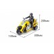 Радиоуправляемый мотоцикл Moto Super Momentum (30 см, свет фар) - YD898-T58-Yellow