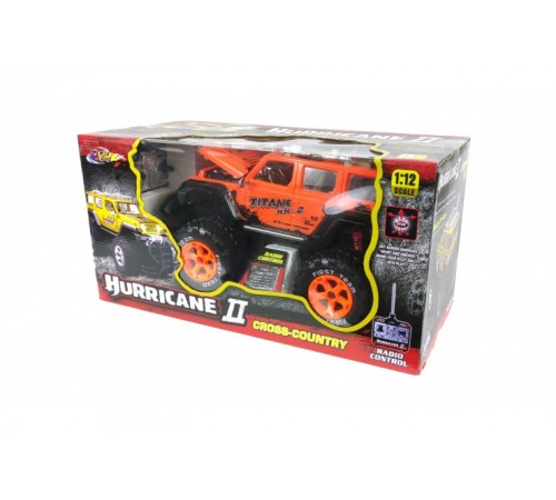 Радиоуправляемая машинка внедорожник Jeep Wrangler Hurricane - W3809-Orange