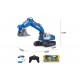 Радиоуправляемый экскаватор 2.4G 11CH 1:18 - HN1558-BLUE