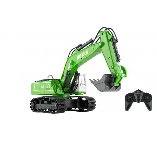 Радиоуправляемый экскаватор 2.4G 9CH 1:18 - HN1558-GREEN