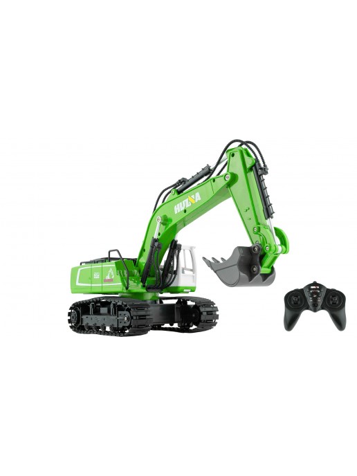 Радиоуправляемый экскаватор 2.4G 9CH 1:18 - HN1558-GREEN