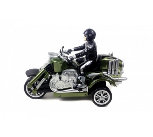 Радиоуправляемый мотоцикл Moto Super Momentum (30 см, свет фар) - YD898-T58-Green