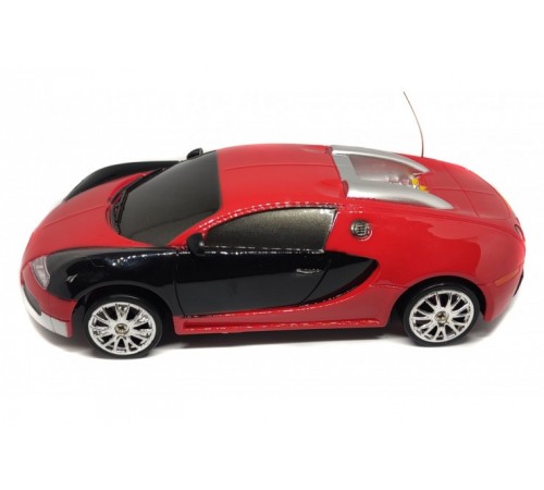 Машинка на дрифте Bugatti Veyron на пульте управления (Полный привод, 17см, 2 комплекта колес) - 666-227-RED