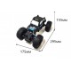 Радиоуправляемый краулер MZ Tipping-Bucket 4WD 1:14 2.4G - MZ-2836-BLACK