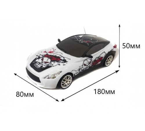 Радиоуправляемая машинка для дрифта Aston Martin 4WD масштаб 1:24 - 666-216-WHITE