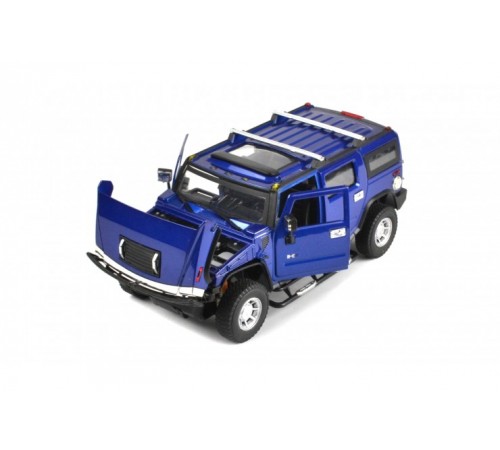 Радиоуправляемый джип Hummer H2 1:24 - 25020A-BLUE
