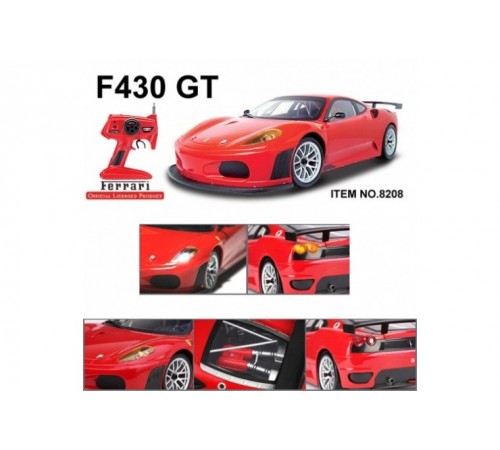 Радиоуправляемая машинка Ferrari F430 GT масштаб 1:10 27Mhz - 8208 Радиоуправляемая машинка Ferrari F430 GT масштаб 1:10 27Mhz - 8208