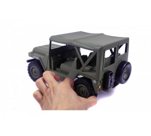 Радиоуправляемый Jeep 1:14 US M151 4WD 1:14 2.4G - BG1522-GREEN Радиоуправляемый Jeep 1:14 US M151 4WD 1:14 2.4G - BG1522-GREEN