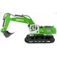 Радиоуправляемый экскаватор 2.4G 9CH 1:18 - HN1558-GREEN