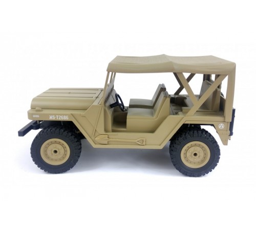 Радиоуправляемый Jeep 1:14 US M151 4WD 1:14 2.4G - BG1522-YELLOW Радиоуправляемый Jeep 1:14 US M151 4WD 1:14 2.4G - BG1522-YELLOW