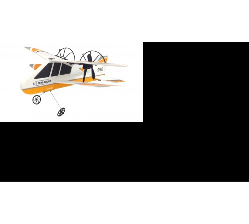 Радиоуправляемый мини планер Mini Glider RTF 2.4G - CS-990-ORANGE