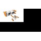 Радиоуправляемый мини планер Mini Glider RTF 2.4G - CS-990-ORANGE