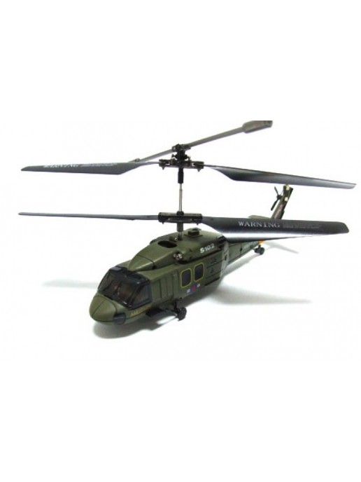 Радиоуправляемый вертолет Black Hawk UH-60 с гироскопом - s102G