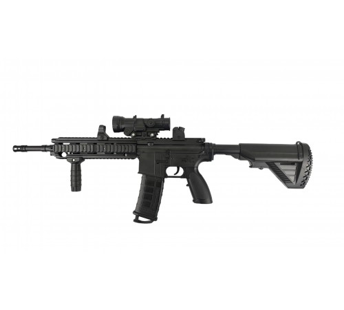 Автомат M4A1 с увеличенным магазином стрелящий орбизами - F588-1-2 Автомат M4A1 с увеличенным магазином стрелящий орбизами - F588-1-2