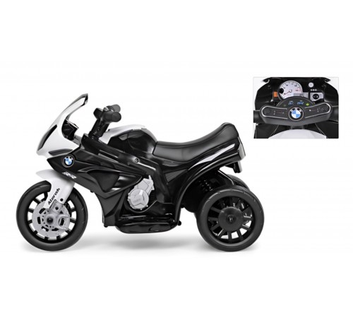 Детский электромобиль мотоцикл BMW S1000RR - JT5188-Black Детский электромобиль мотоцикл BMW S1000RR - JT5188-Black