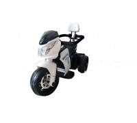 Электромотоцикл детский, цвет белый - HL-108-W