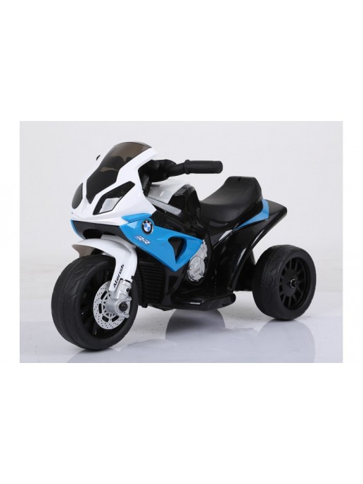 Детский электромобиль мотоцикл BMW S1000RR - JT5188-Blue