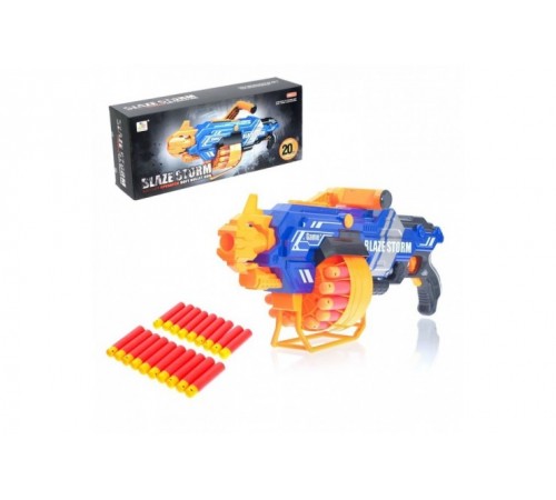 Автомат BlazeStorm с мягкими МЕГАпулями на батарейках - ZC7104