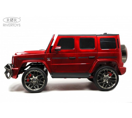 Детский полноприводный электромобиль Mercedes-AMG G63 S307-4WD (Лицензия) с дистанционным управлением вишневый глянец Детский полноприводный электромобиль Mercedes-AMG G63 S307-4WD (Лицензия) с дистанционным управлением вишневый глянец