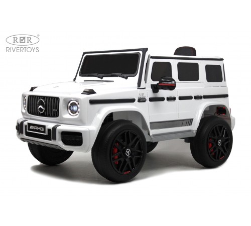 Детский электромобиль Mercedes-Benz G63 4WD (K999KK) белый