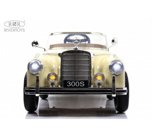 Детский электромобиль Mercedes-Benz 300S бежевый Детский электромобиль Mercedes-Benz 300S бежевый
